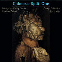 Load image into Gallery viewer, The Binary Marketing Show/ Casey Chisholm/ Lindsay Schief/ Black Kite | Chimera Split One (cassette)