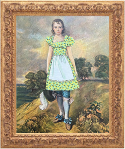 Marla Goodman | Green Frock for Blue Boy