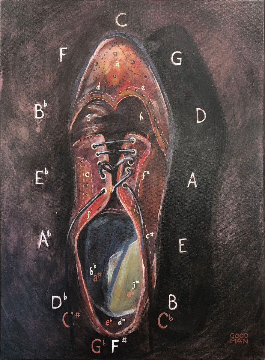 Marla Goodman Art | The Other Shoe of Fifths