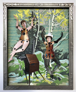 Marla Goodman Art | Twin Muses with Theremin