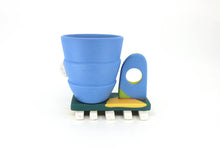 Load image into Gallery viewer, Chris Alveshere | Blue Sculptural Mug
