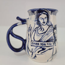 Load image into Gallery viewer, Cathryn McIntyre | Cover Your Tits mug

