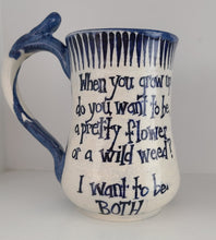 Load image into Gallery viewer, Cathryn McIntyre Mug | Pretty Flower or Wild Weed
