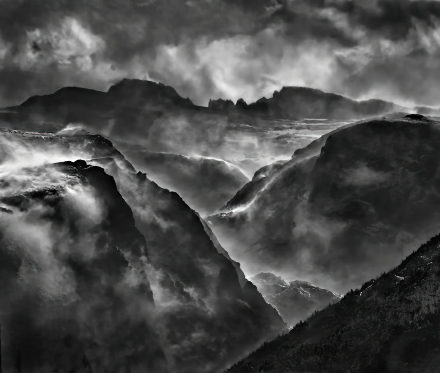 Larry Bean | Cold Smoke In East Rosebud Canyon