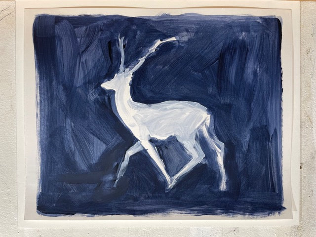 Kathryn Schmidt | Deer in Blue