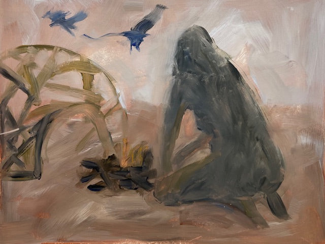 Kathryn Schmidt | Study for “Western Portal