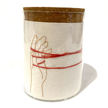 Load image into Gallery viewer, Maggy Rozycki Hiltner | Embroideries in Jars (Cat’s Cradle: Even Stevens)
