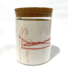 Load image into Gallery viewer, Maggy Rozycki Hiltner | Embroideries in Jars (Cat’s Cradle: Little Finger)
