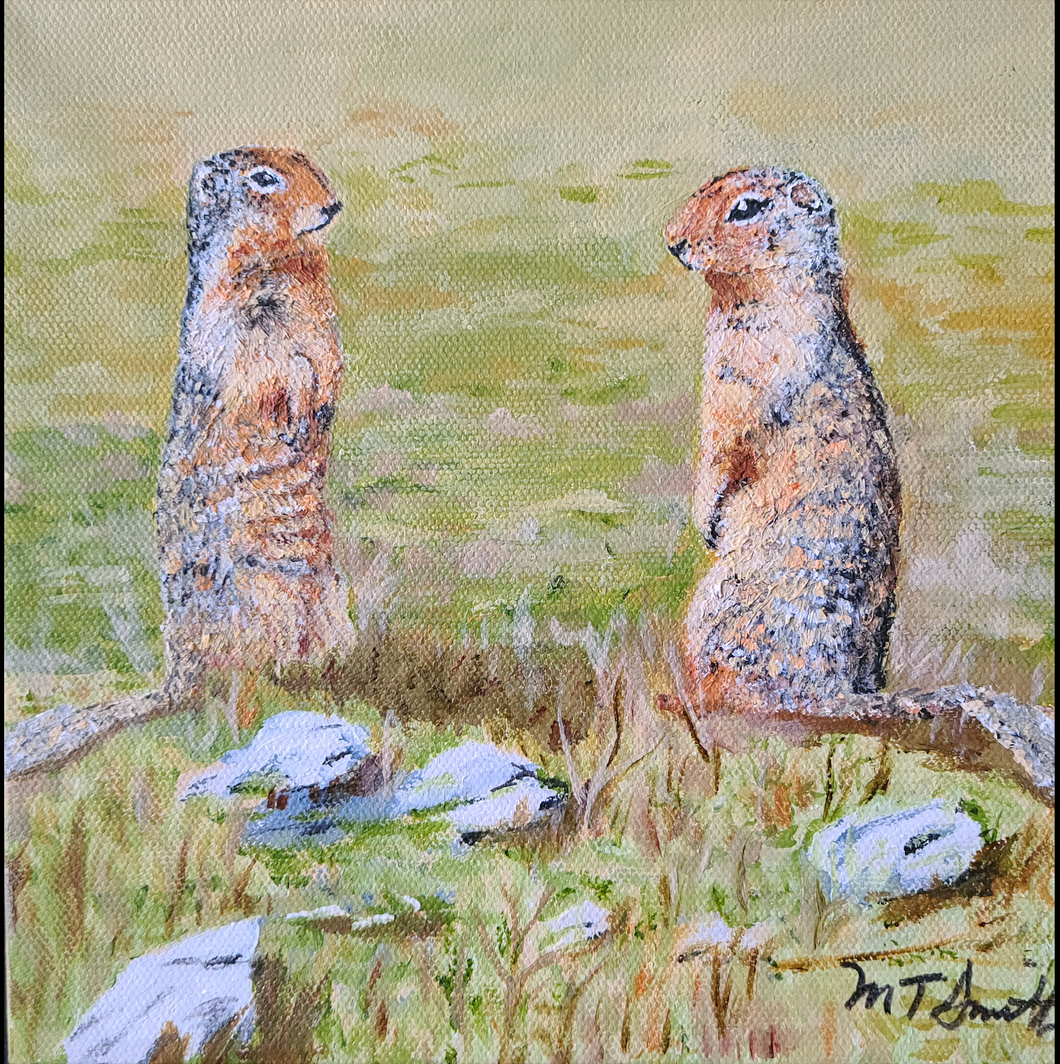 Margaret Mensching Smith | Columbia Ground Squirrels