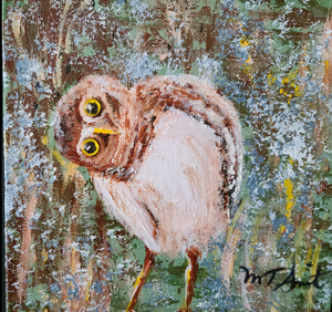 Margaret Mensching Smith | Owlet “Whoos There”