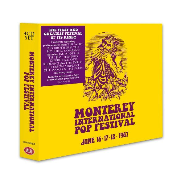 Various ‎| Monterey International Pop Festival (June 16·17·18·1967) 4 CD