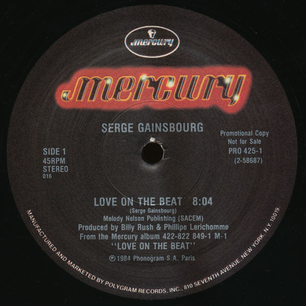 Serge Gainsbourg - Love On The Beat (12