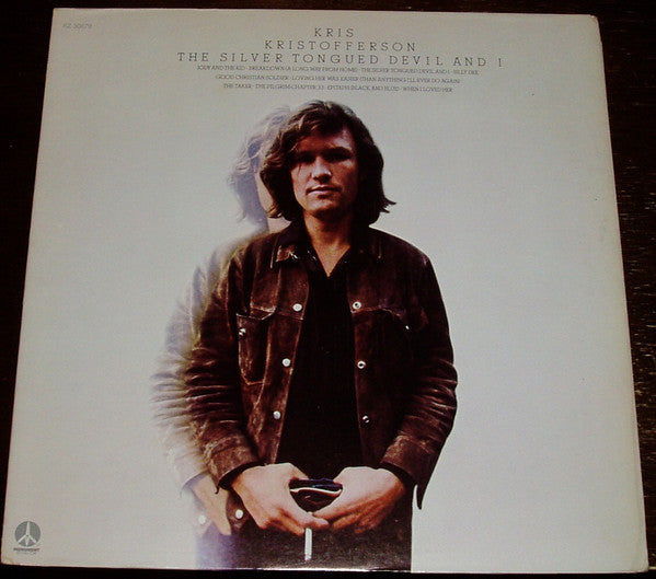 Kris Kristofferson ‎– The Silver Tongued Devil And I LP