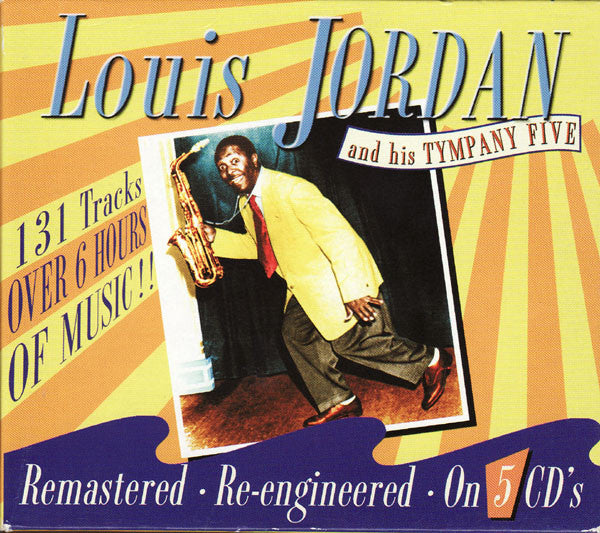 Louis Jordan and His Tympany Five ‎| 5 CD Box set