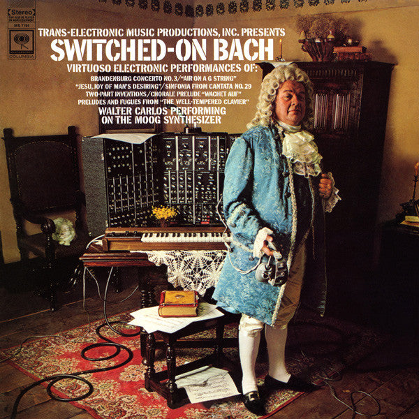 Walter Carlos ‎– Switched-On Bach LP (used vinyl)