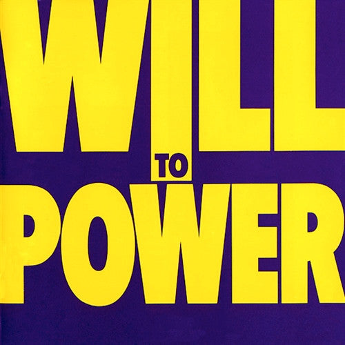 Will To Power ‎– Will To Power LP (used vinyl)
