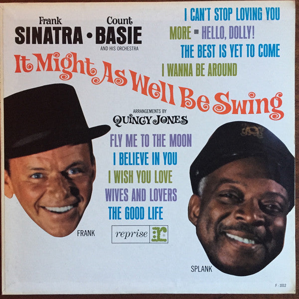 Frank Sinatra • Count Basie And His Orchestra ‎– It Might As Well Be Swing LP (used vinyl)