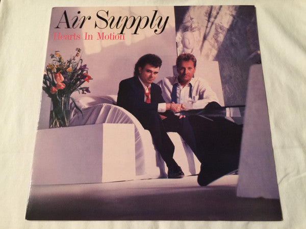 Air Supply ‎– Hearts In Motion LP (used vinyl)