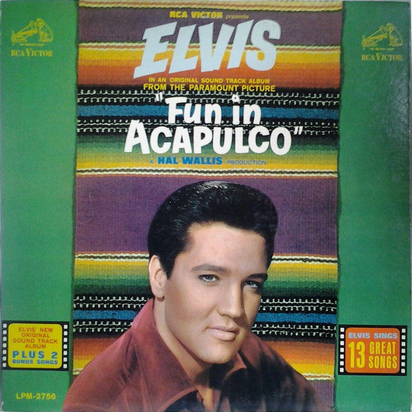 Elvis Presley ‎– Fun In Acapulco LP (used vinyl)
