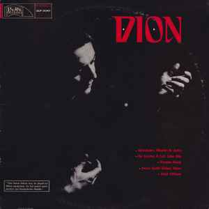 Dion ‎– Dion LP (used vinyl)
