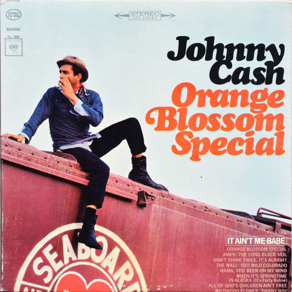 Johnny Cash ‎– Orange Blossom Special LP (used vinyl)