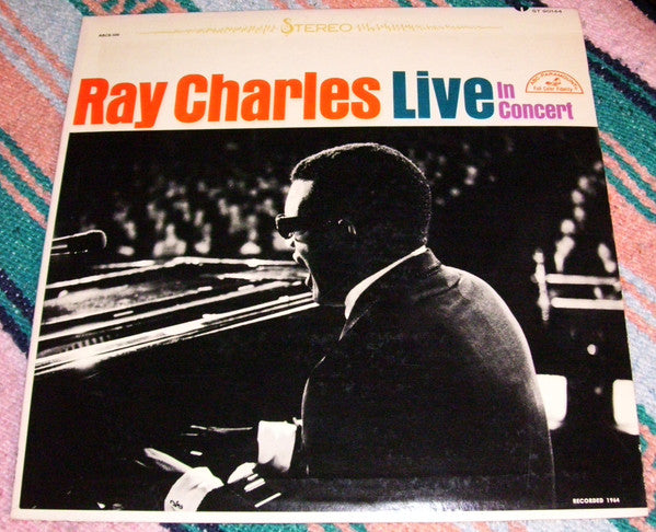Ray Charles ‎– Ray Charles Live In Concert LP (used vinyl)
