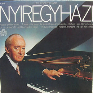 Liszt - Ervin Nyiregyházi ‎– Nyiregyházi Plays Liszt LP (used vinyl)