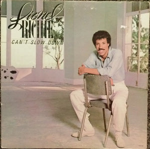 Lionel Richie ‎– Can't Slow Down LP (used vinyl)