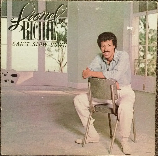 Lionel Richie ‎– Can't Slow Down LP (used vinyl)