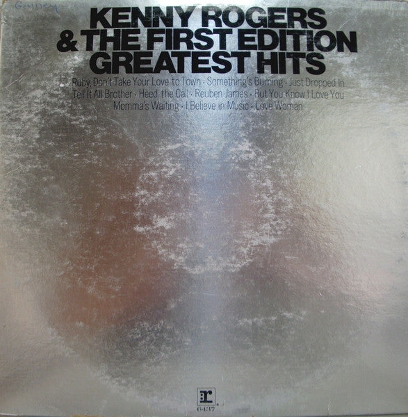 Kenny Rogers & The First Edition ‎– Greatest Hits LP (used vinyl)