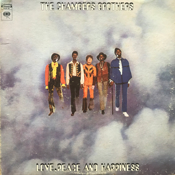 The Chambers Brothers ‎– Love, Peace And Happiness / Live At Bill Graham's Fillmore East LP (used vinyl)
