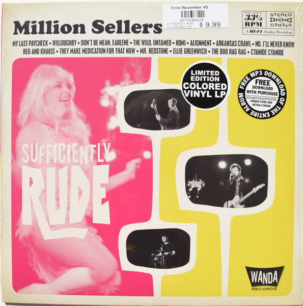 Million Sellers – Sufficiently Rude LP