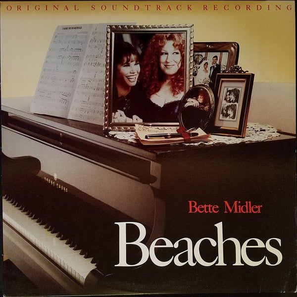 Bette Midler ‎– Beaches (Original Soundtrack Recording) LP (used vinyl)