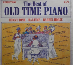 "Rags" Rafferty ‎– The Best Of Old Time Piano LP (used vinyl)