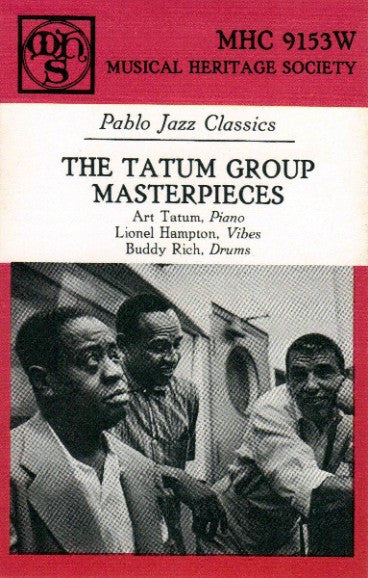 Art Tatum / Lionel Hampton / Buddy Rich ‎– The Tatum Group Masterpieces Cassette