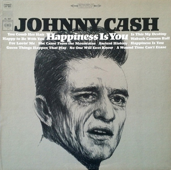 Johnny Cash ‎– Happiness Is You LP (used vinyl)
