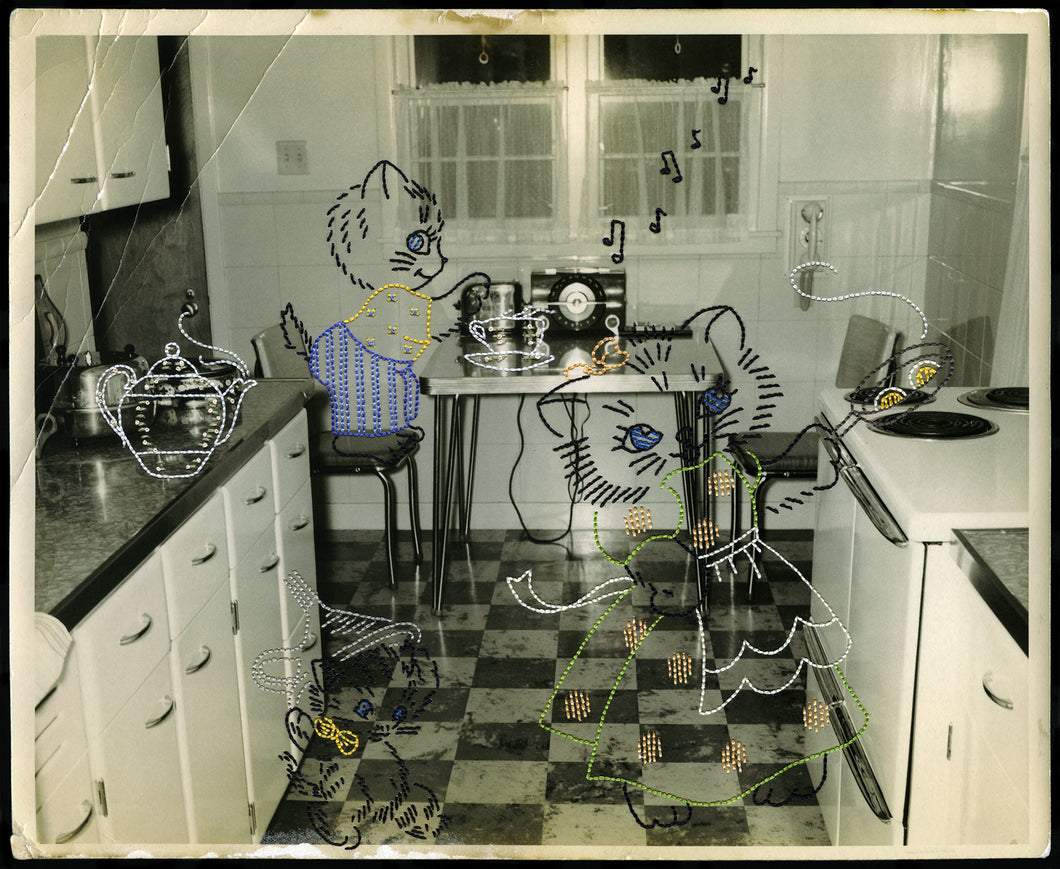 Jane Waggoner Deschner | from the kitchen series (kitties)