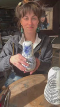 Load and play video in Gallery viewer, Cathryn McIntyre | Moon Water Blessing Decanter and Fire Blessing Candle
