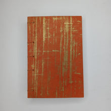 Load image into Gallery viewer, Kelley Salber | Coptic stitch journal (orange)
