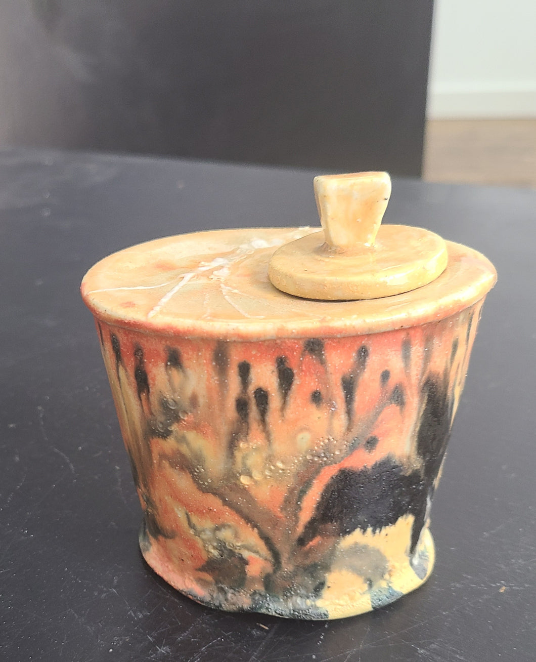 Sandy Dvarishkis Ceramic Jar with Lid