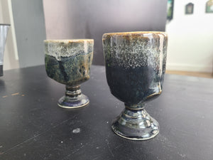 Sandy Dvarishkis Ceramic Goblet (Grey)