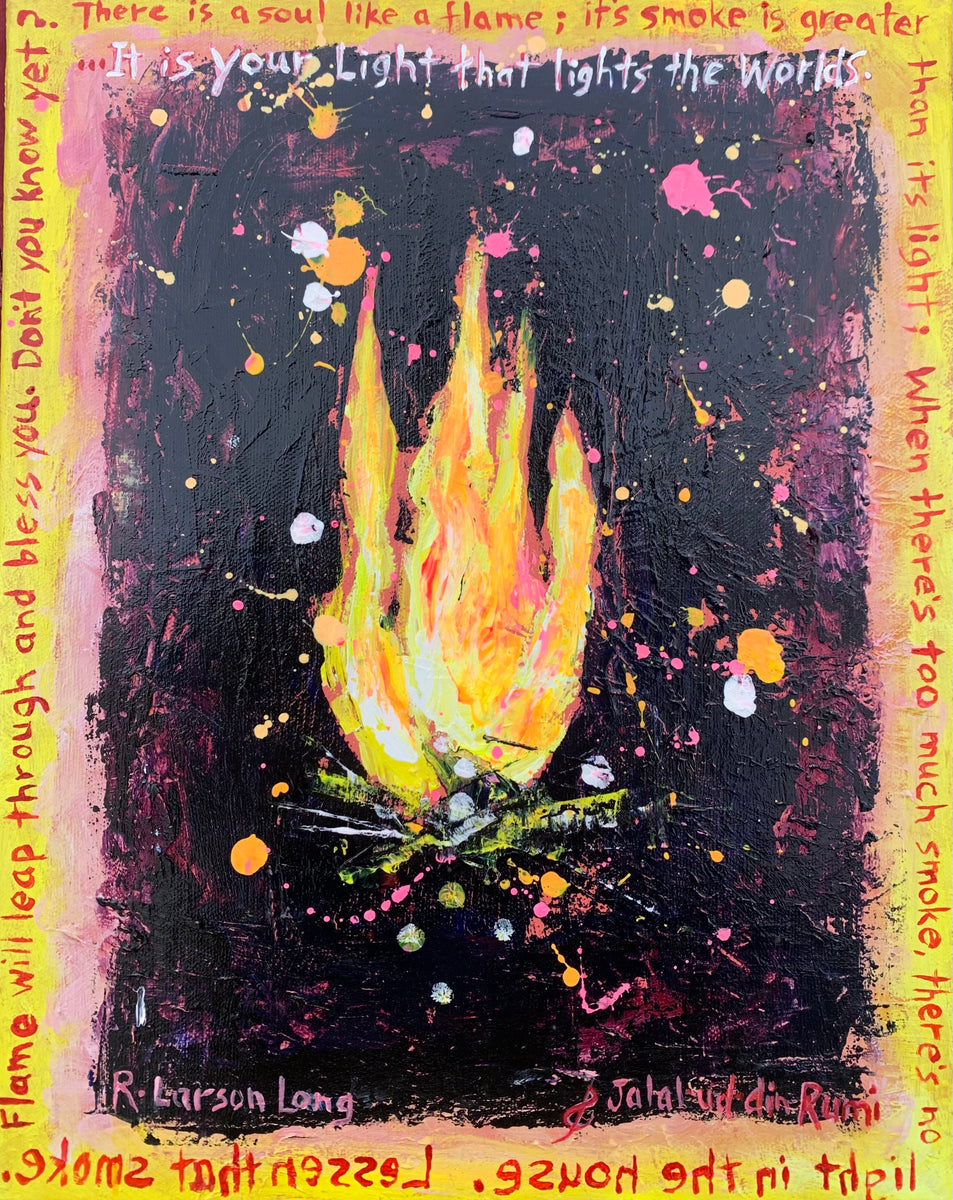 Rachel Larson Long | Soul Like a Flame (Rumi) – Kirks' Grocery