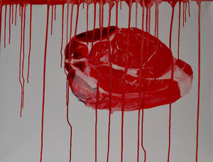Brandon Miller Painting | Meatsweats: BEEF (oil on canvas)