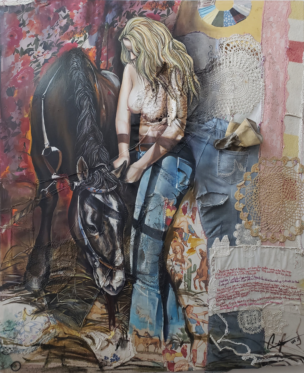 Cathryn McIntyre Art | Running Her Own Herd