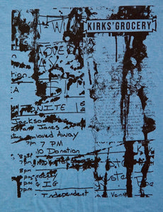 Kirks' Grocery Blue Women's T-Shirt | Shane de Leon Collage