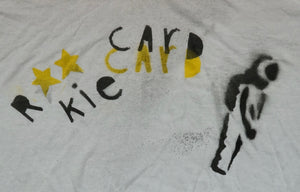 Rookie Card Spray Paint Stencil T-Shirt