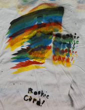 Load image into Gallery viewer, Rookie Card Spray Paint Stencil T-Shirt
