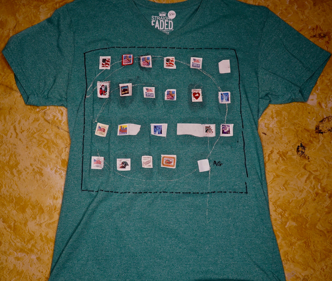 Shane de Leon Artwork | Stamps T-Shirt (non wearable)