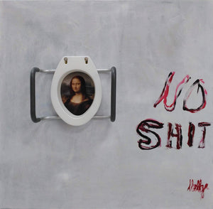 Neltje Painting | Holy Shit (mixed media)