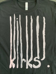 Kirks' Grocery T Shirt | Kirks' pink stripes